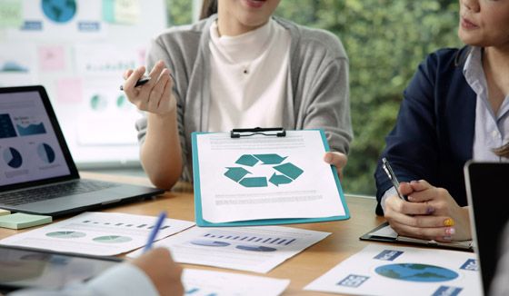 Nachhaltige Betriebsabläufe